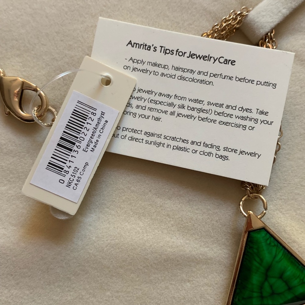Amrita Singh Reversible Bermuda Bib Necklace - Picture 7 of 8